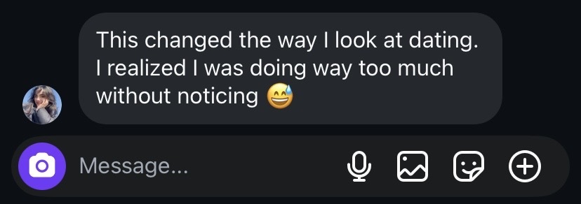 Emily, 29 — reader message